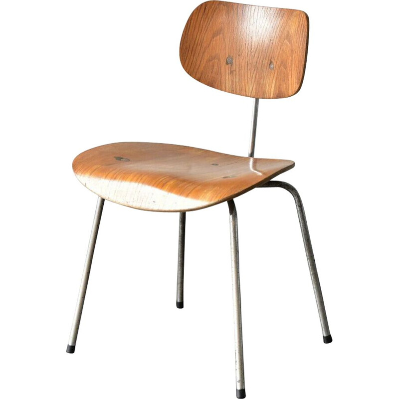 Vintage SE 68 Chair by Egon Eiermann for Wilde & Spieth, Germany, 1960