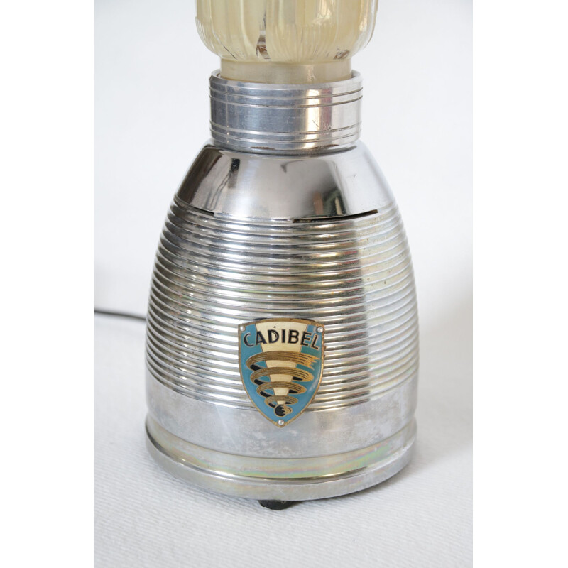 Lampada frullatore italiana d'epoca Cadibel, 1950