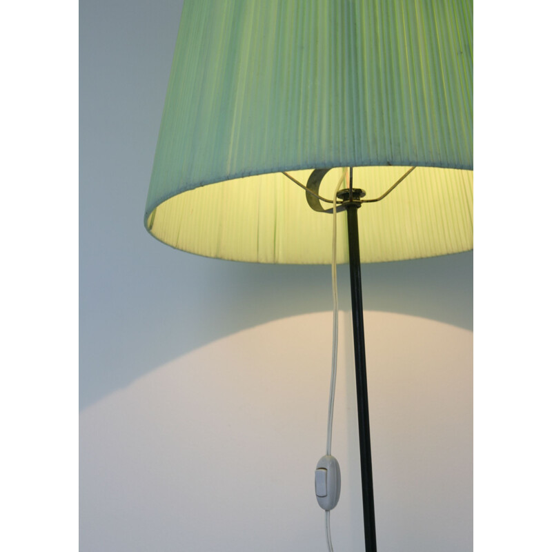 Lampadaire vintage avec pied, 1950