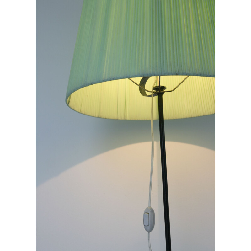 Vintage floor lamp with stand, 1950