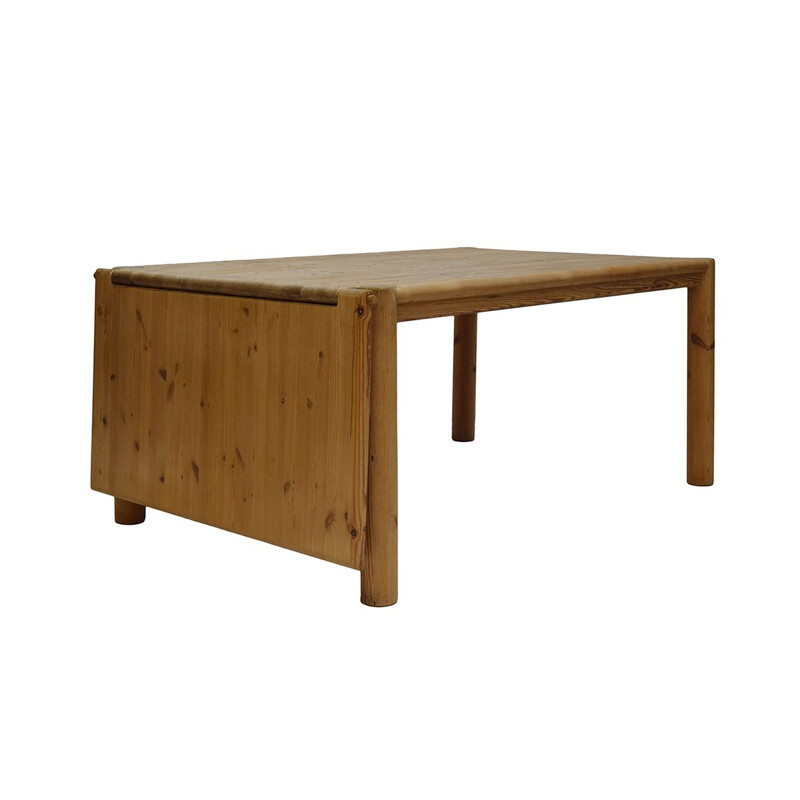 Extendable vintage pine table by Rainer Daumiller for Hirtshals Sawmill, 1970s