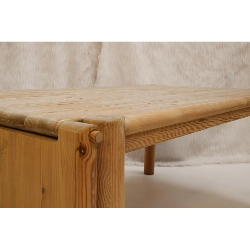 Extendable vintage pine table by Rainer Daumiller for Hirtshals Sawmill, 1970s