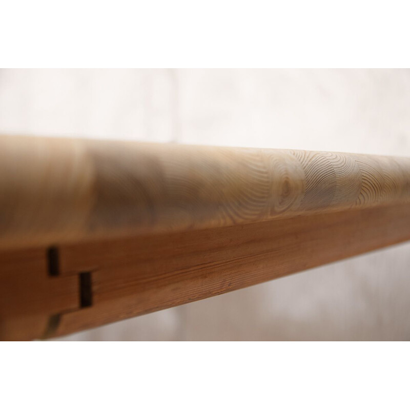 Extendable vintage pine table by Rainer Daumiller for Hirtshals Sawmill, 1970s