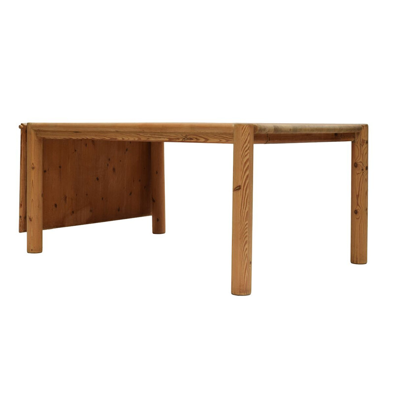 Extendable vintage pine table by Rainer Daumiller for Hirtshals Sawmill, 1970s