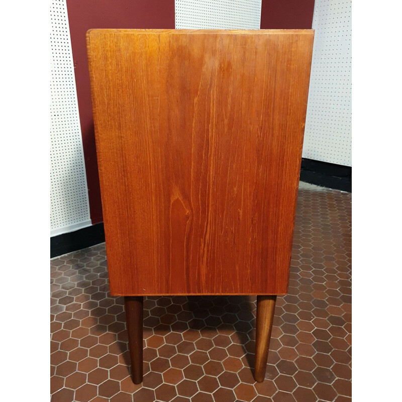 Vintage scandinavian dressing table with 3 drawers, 1960