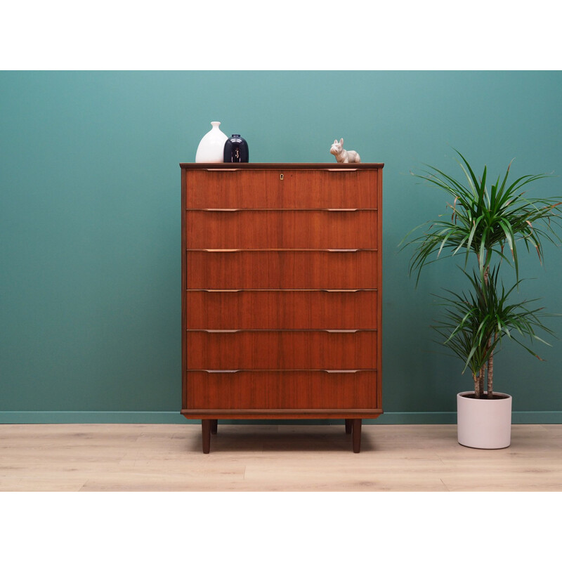 Danish vintage chest of drawers, 1970