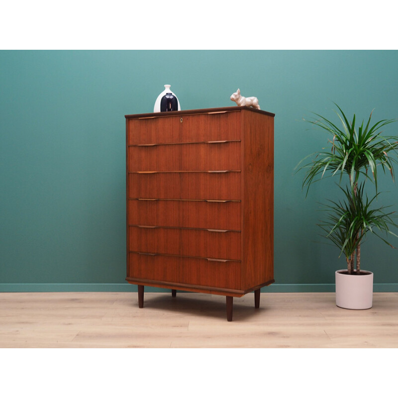 Danish vintage chest of drawers, 1970