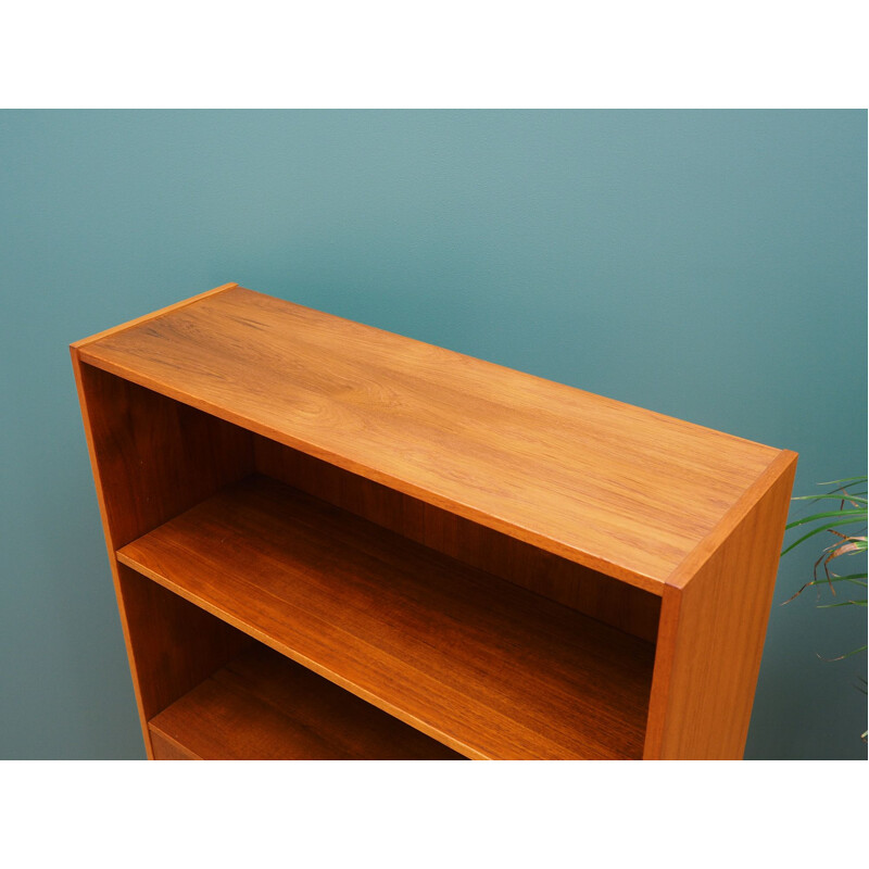 Teak danish vintage bookcase, 1970