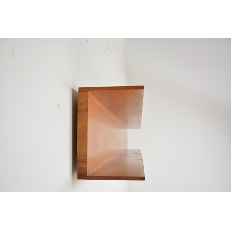 Vintage teak wall shelf by Wilhelm Renz, 1960 