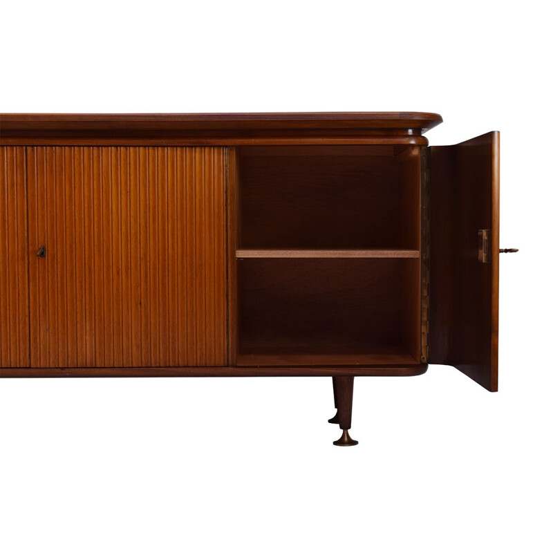 Walnut vintage sideboard by A. A. Patijn for Zijlstra Joure, 1950s