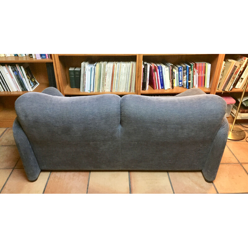 Vintage Maralunga sofa by Vico Magistretti, 1973s