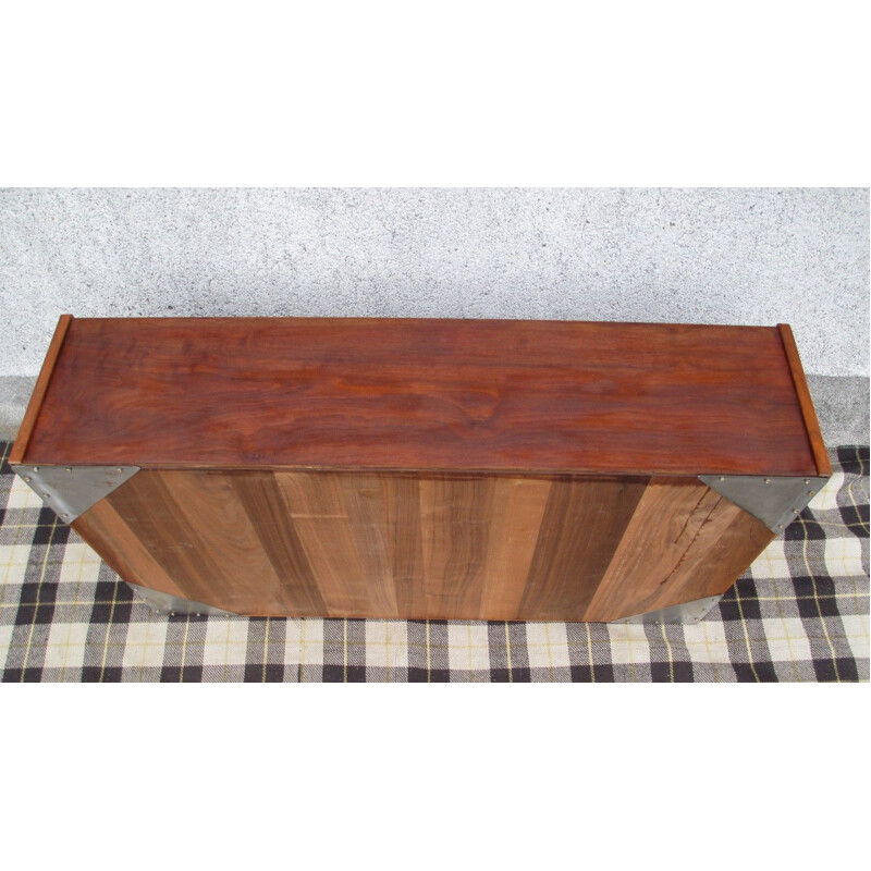 Vintage bookcase shelf in teak, 1970s