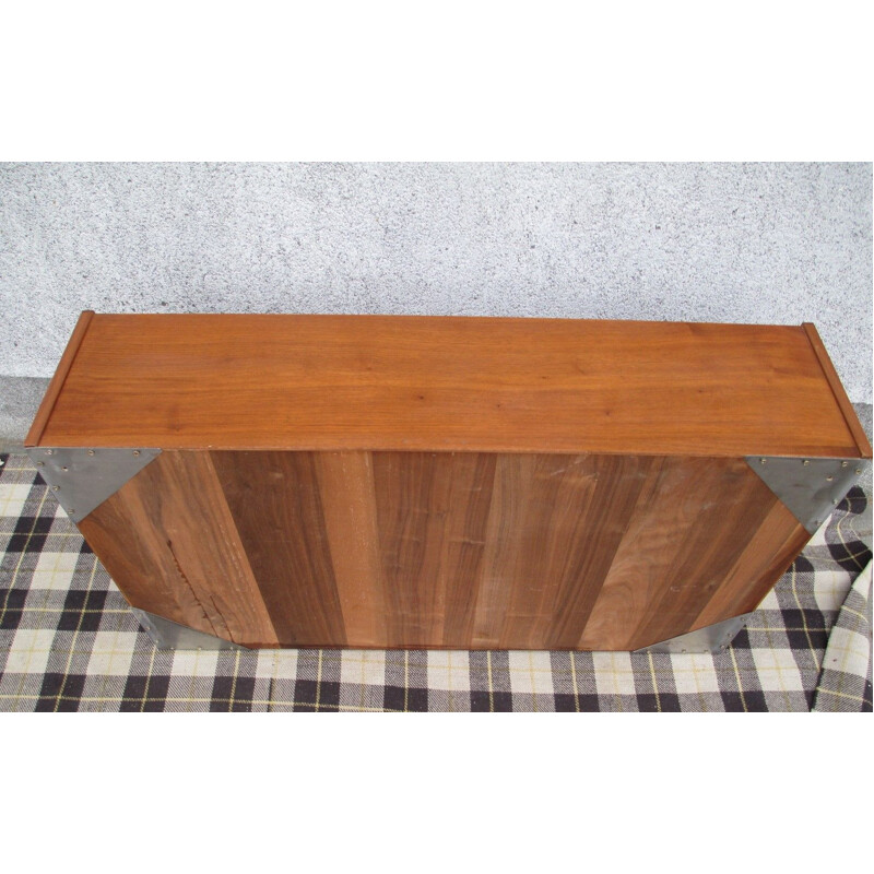 Vintage bookcase shelf in teak, 1970s