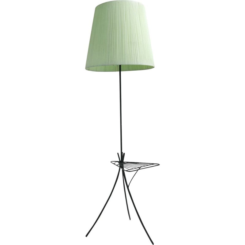 Vintage vloerlamp met standaard, 1950