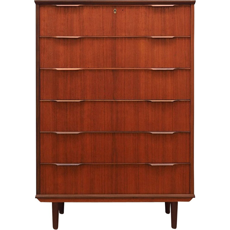 Danish vintage chest of drawers, 1970