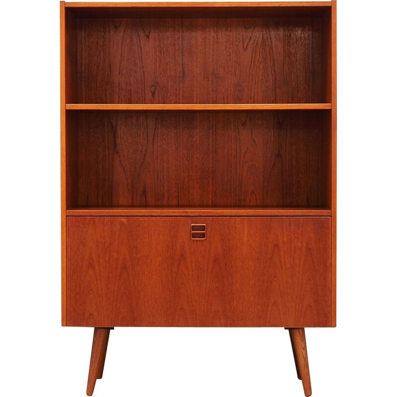 Teak danish vintage bookcase, 1970