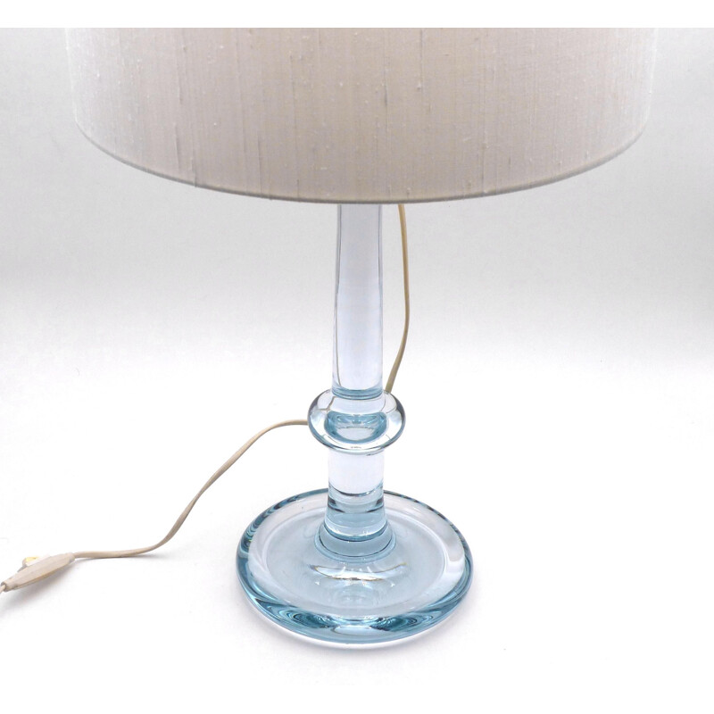 Vintage Palace kristallen lamp van Michael Bang voor Holmegaard, 1970