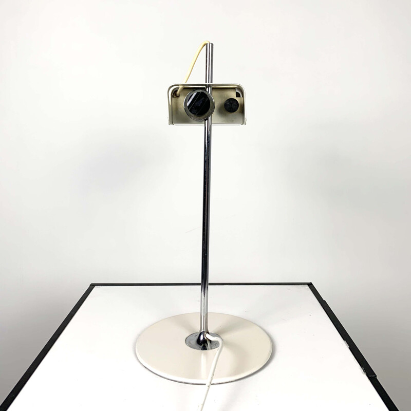 Lampe de table vintage "spider" de Joe Colombo pour Oluce, 1960