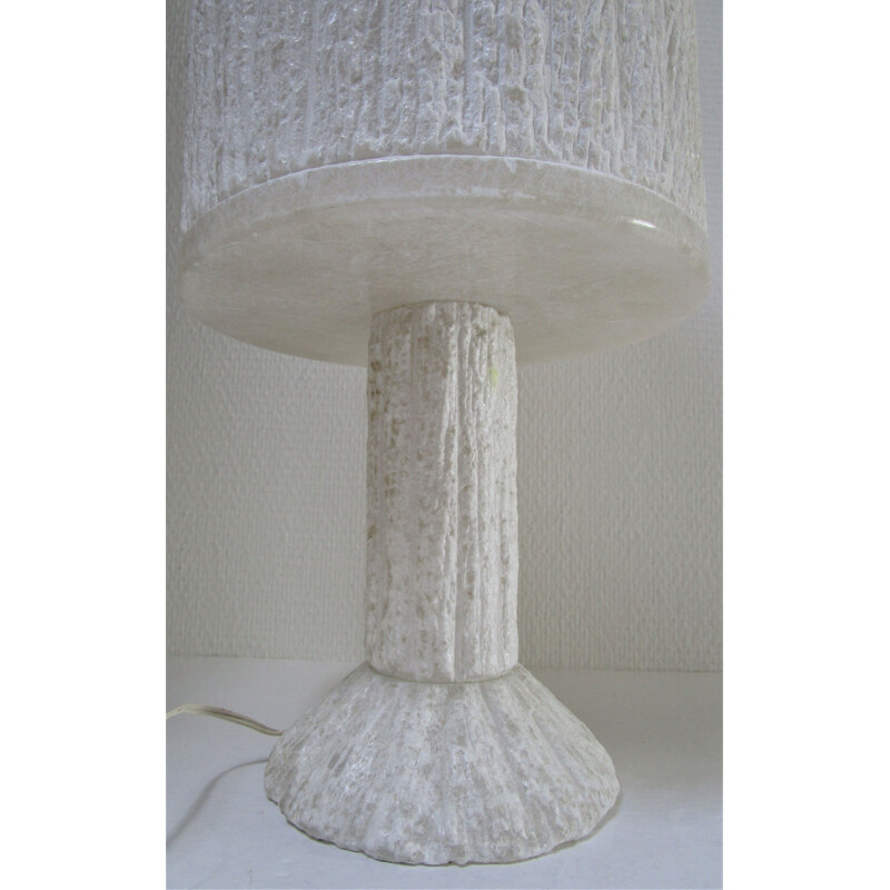 Vintage alabaster table lamp, 1960s