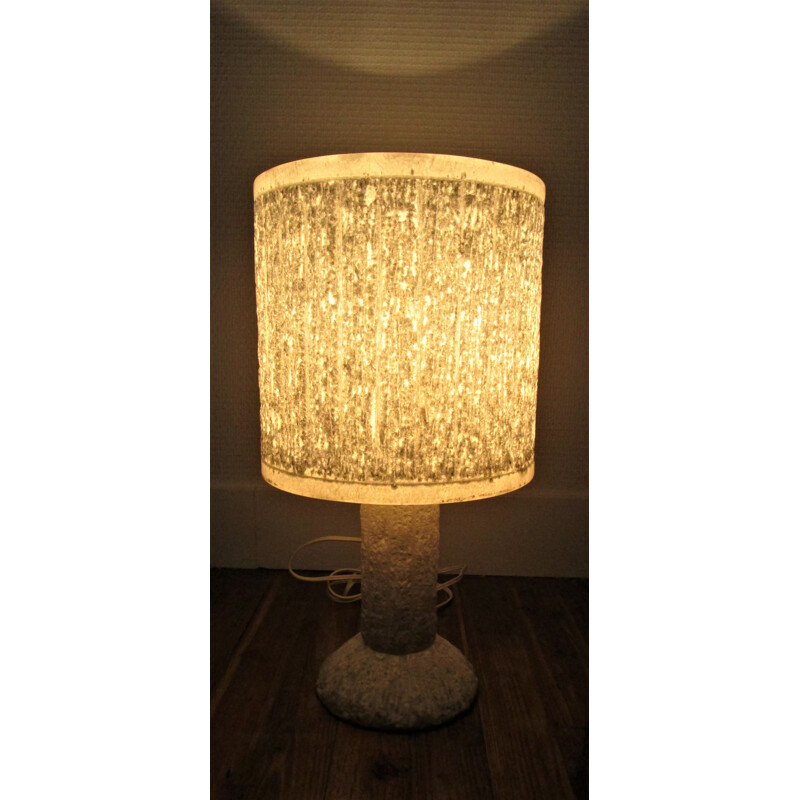 Vintage alabaster table lamp, 1960s