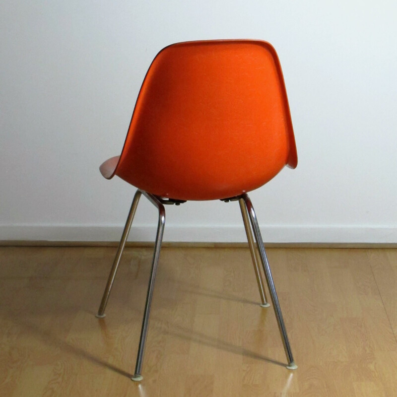 4 chairs Eames DSX, Edition Hermann Miller - 1960s