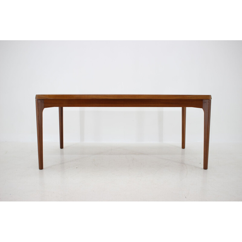 Vintage Teak Extendable Dining Table by Henning Kjærnulf for Vejle Mobelfabrik, 1960s