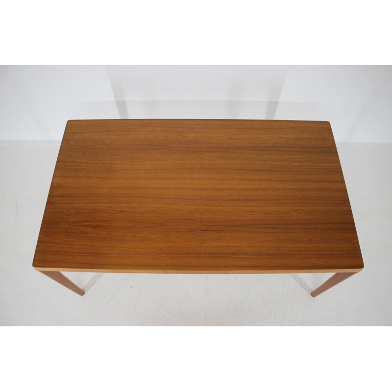 Vintage Teak Extendable Dining Table by Henning Kjærnulf for Vejle Mobelfabrik, 1960s