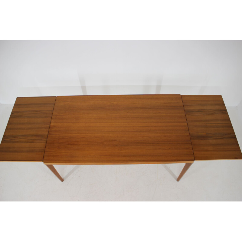 Vintage Teak Extendable Dining Table by Henning Kjærnulf for Vejle Mobelfabrik, 1960s