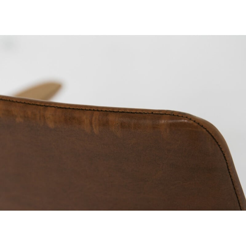 Vintage Brown Lupina chair from Niko Kralj for Stol, 1970s