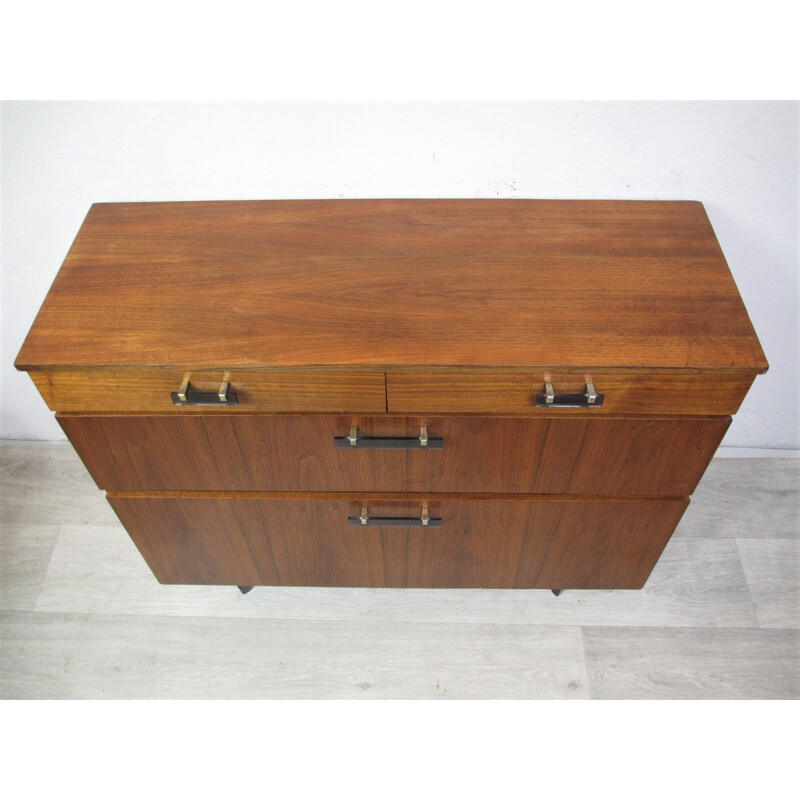 Vintage teak chest of drawers, 1970s