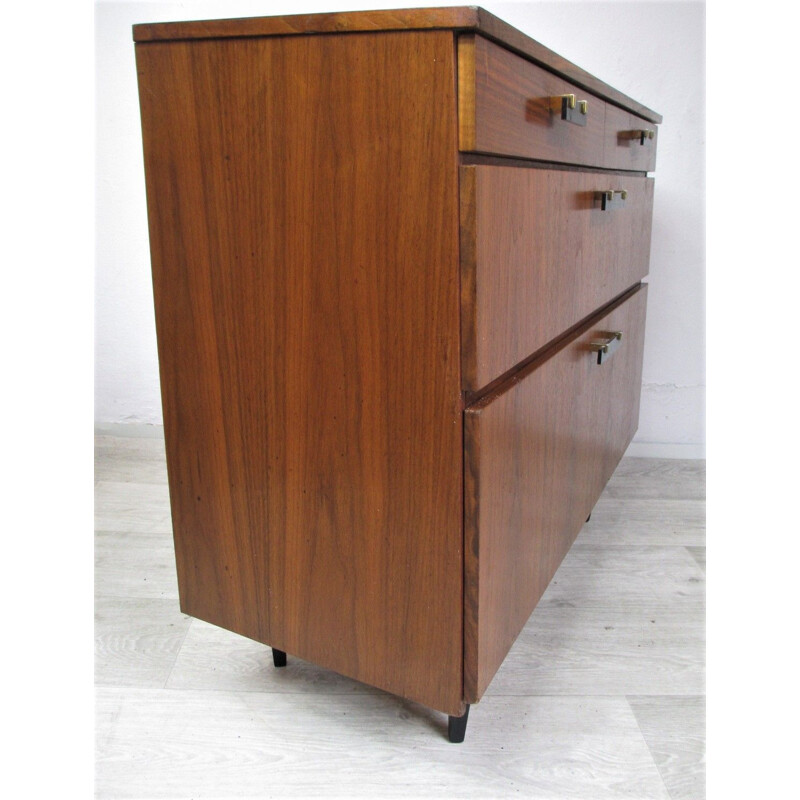 Vintage teak chest of drawers, 1970s