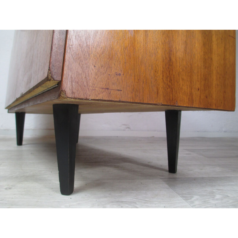 Vintage teak chest of drawers, 1970s