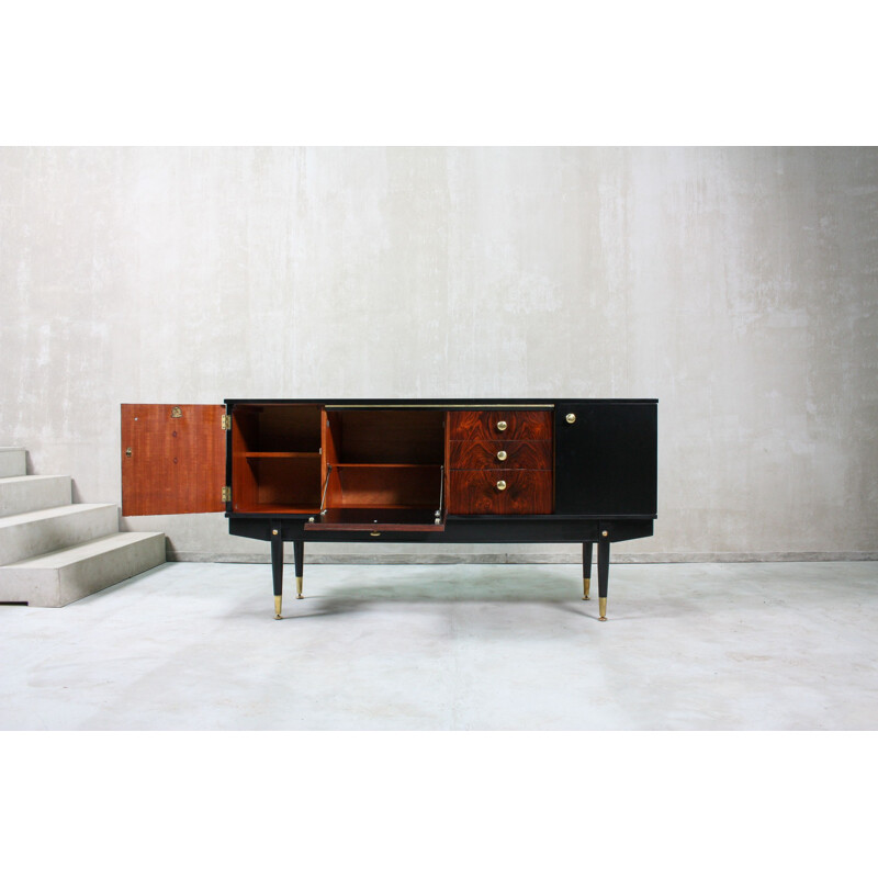Small vintage Sideboard in rosewood by Stonehill, 1950s