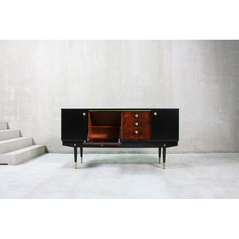 Small vintage Sideboard in rosewood by Stonehill, 1950s