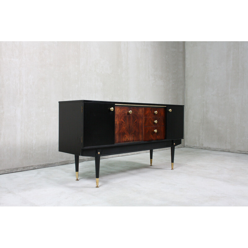 Small vintage Sideboard in rosewood by Stonehill, 1950s