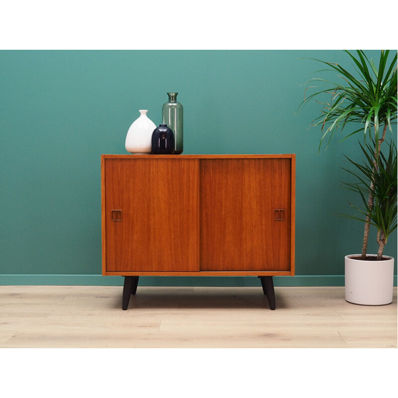 Vintage small sideboard in teak, 1960-70s