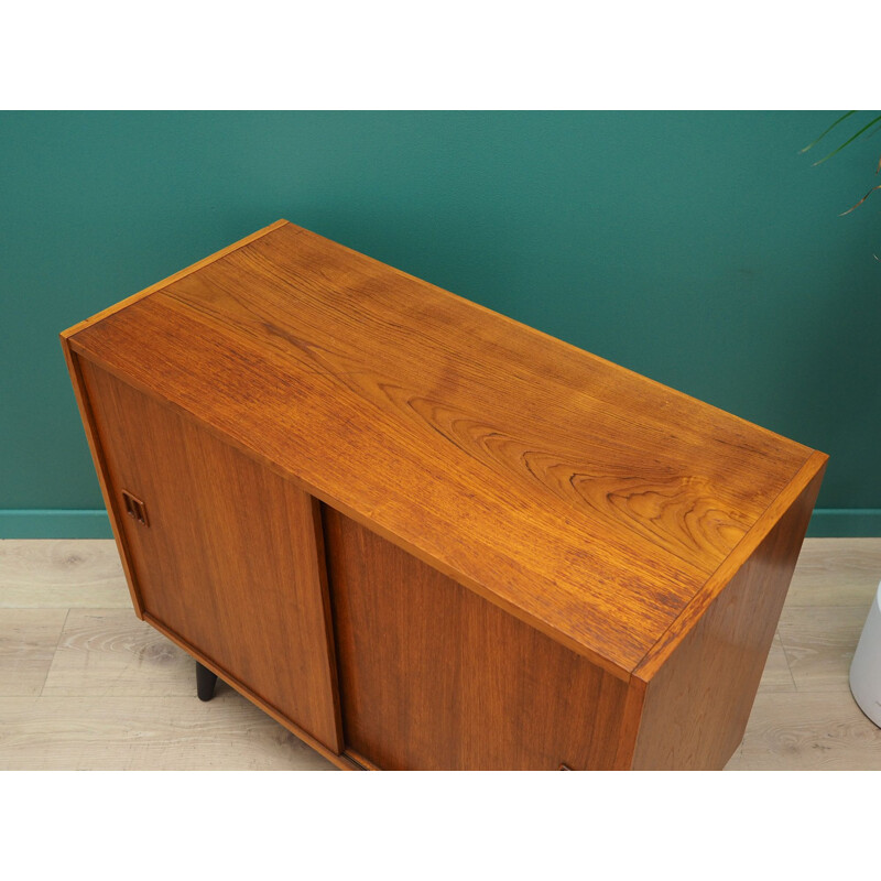 Vintage small sideboard in teak, 1960-70s