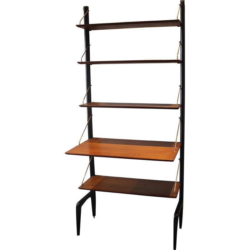 Adjustable Wébé shelves system, Louis VAN TEEFFELEN - 1960s