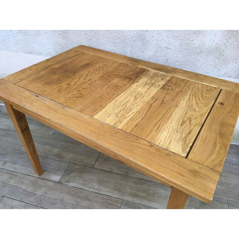 Vintage solid oak table