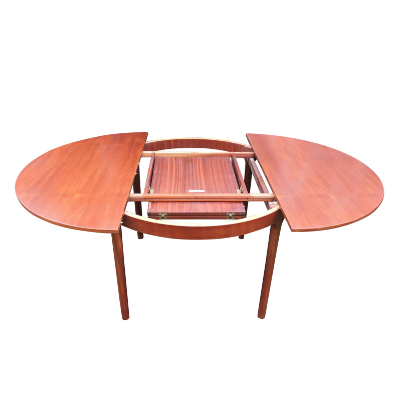 Vintage Dining set with Table and Four Chairs by McIntosh, 1960s