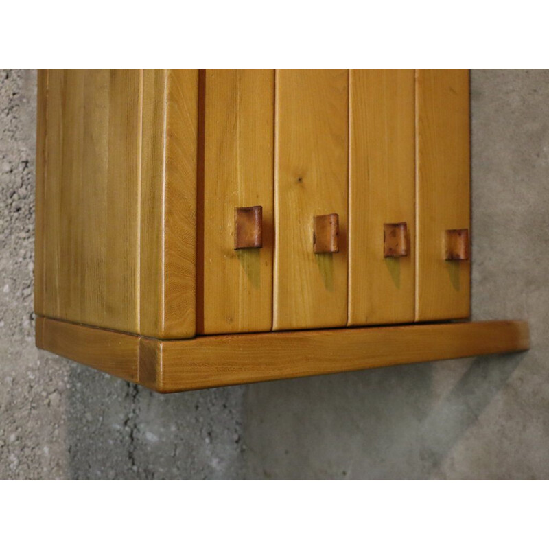 Vintage solid elm chest of drawers by house Regain