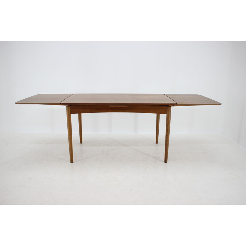 Table extensible en teck danois Vintage 1960