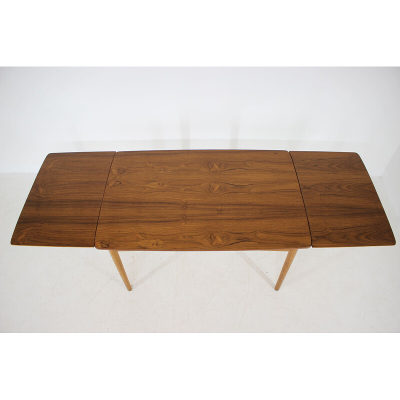 Table extensible en teck danois Vintage 1960