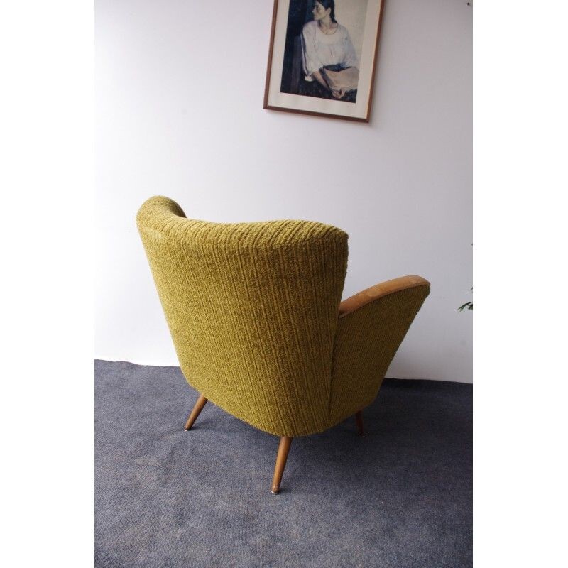 Vintage Club armchair with armrests 1960s