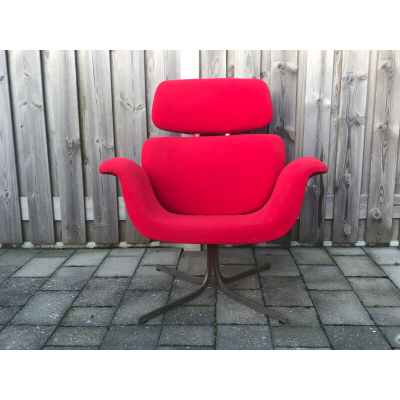 Vintage F545 Armchair by Pierre Paulin for Artifort, 1970s