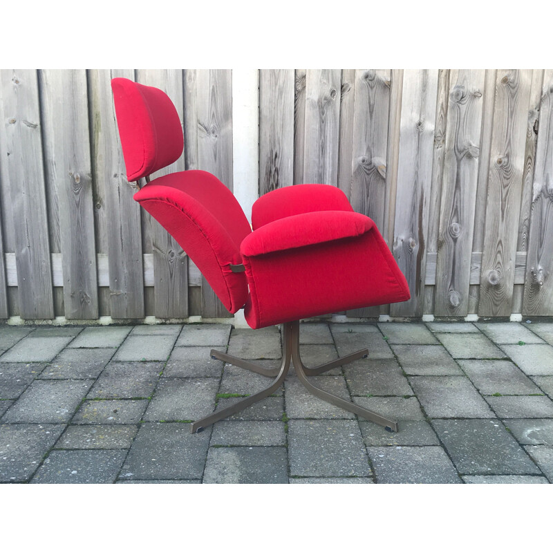 Vintage F545 Armchair by Pierre Paulin for Artifort, 1970s