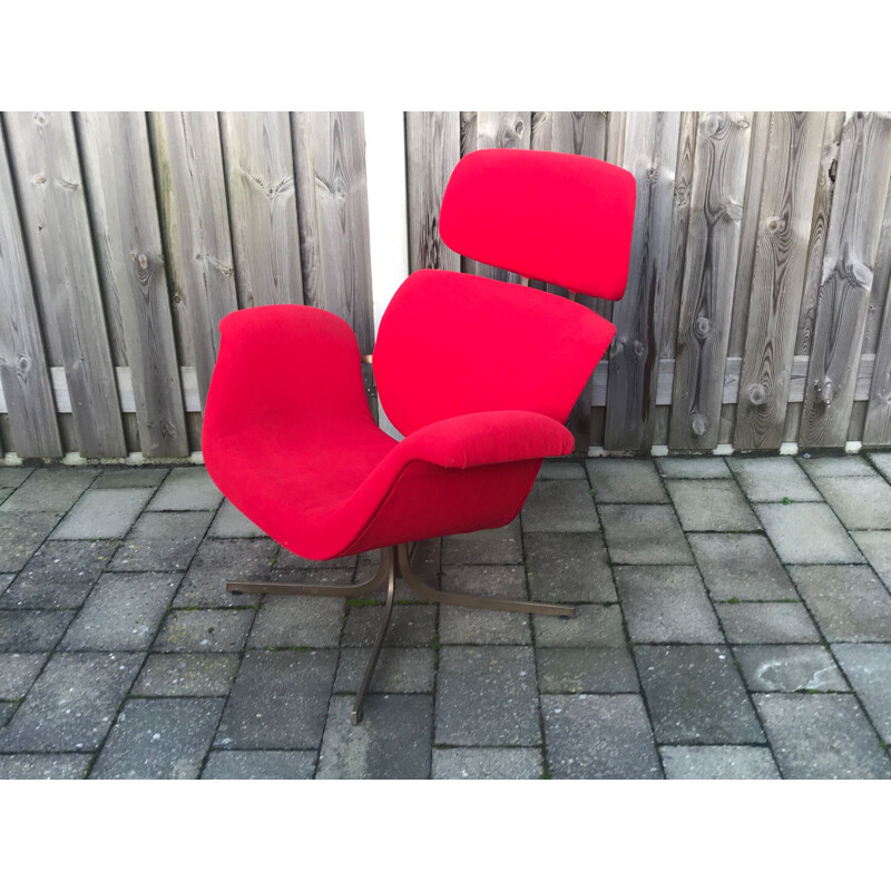 Vintage F545 Armchair by Pierre Paulin for Artifort, 1970s