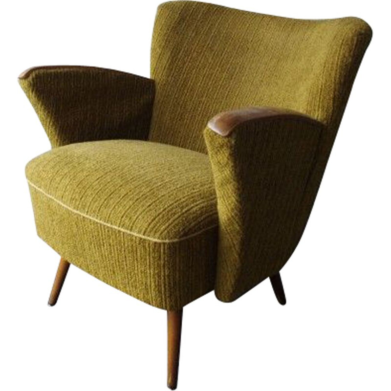 Vintage Club armchair with armrests 1960s