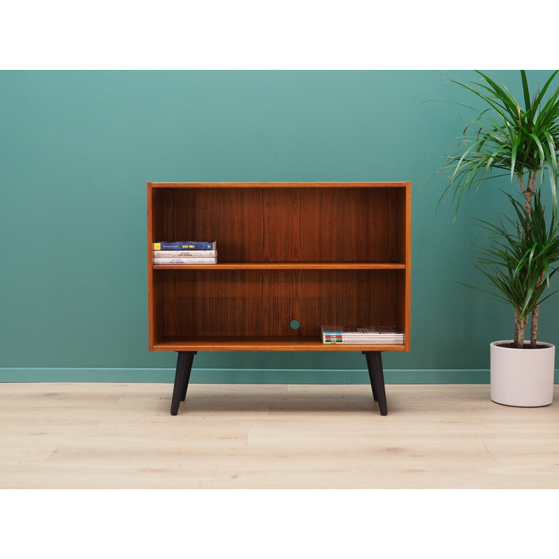 Vintage small bookcase in teak, 1960-70s