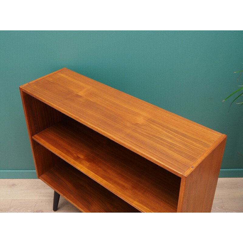 Vintage small bookcase in teak, 1960-70s